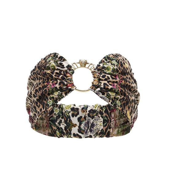 Load image into Gallery viewer, Elastic Headband in Leopard Print
