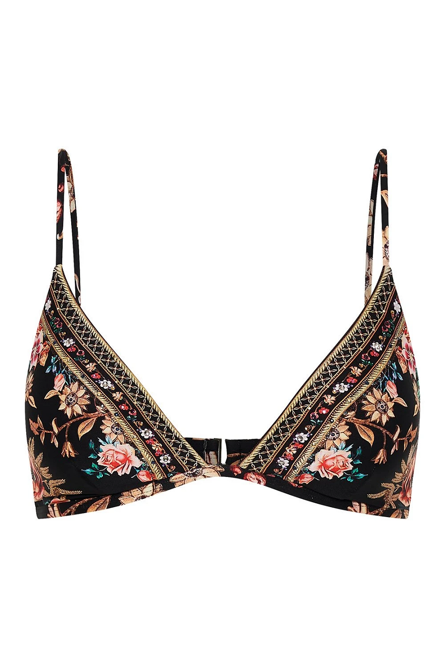 Load image into Gallery viewer, Designer Bikini Top With Adjustable Straps
