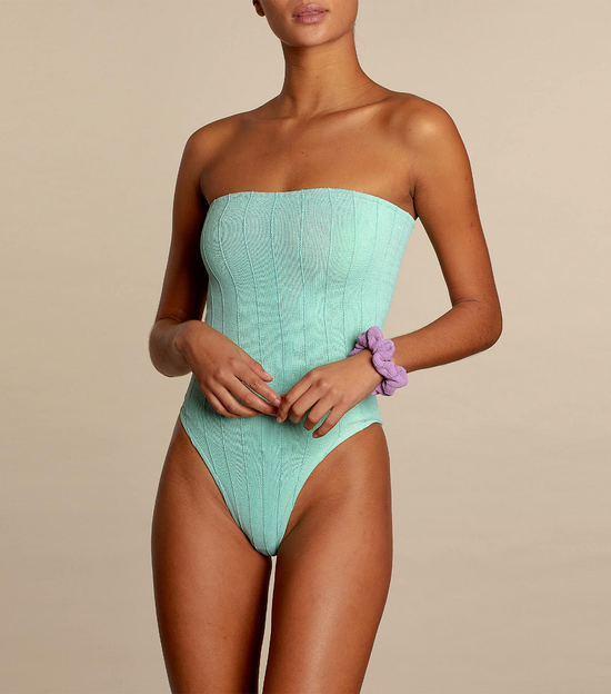 Load image into Gallery viewer, Audrey Nile Swimwear Pistachio
