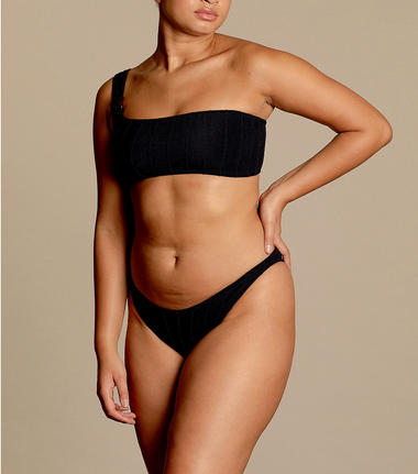 Luna Nile Bikini Black - ONE SIZE - Bikini