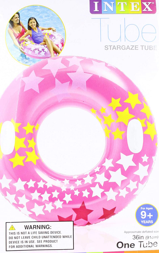 Stargaze Ring Tube Pink
