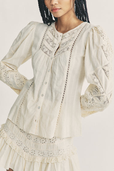 Mutton Sleeve Blouse