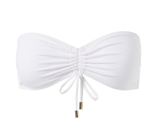 Load image into Gallery viewer, Florence White Bikini Top
