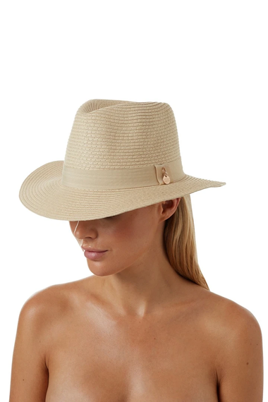 Fedora Hat Cream/Beige - Hat