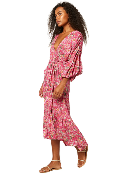 Johanna Dress Falaise Floral Pink - Dress