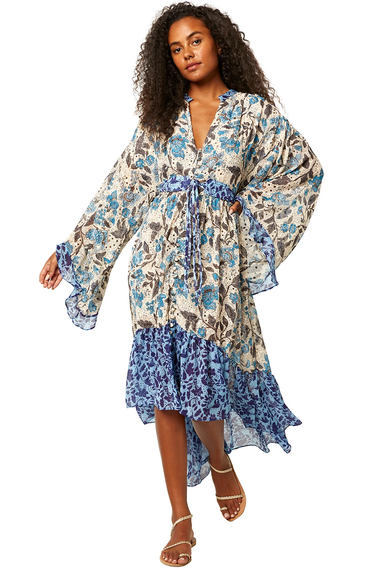 Octavia Dress Jaipur Floral Mix - Dress