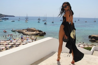 Gold Angel Black - Kimono