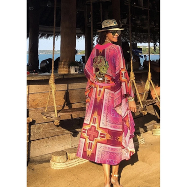 Boho Silk Kimono - Kaftan