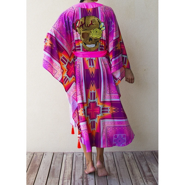 Boho Silk Kimono - Kaftan