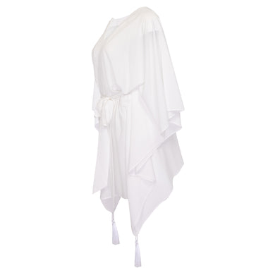 White Midi Kimono Wings - Kimono