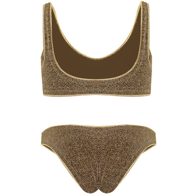 gold bikini set