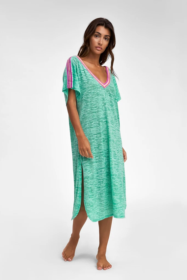 V-Back Dress Mint Pink - Cover Up