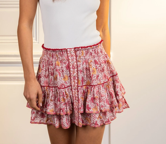 Mini Skirt Camilla Pink Clary