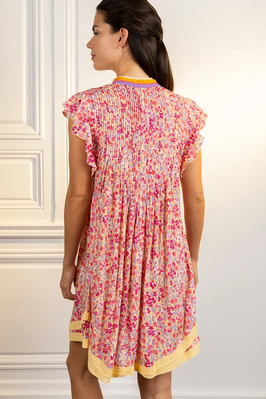 Mini Dress Sasha Purple Daffodil - Dress