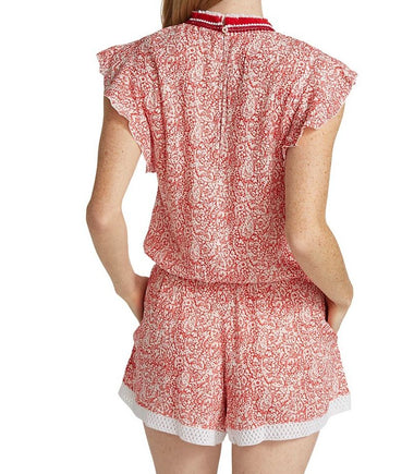 Short Jumpsuit Sasha Pink Canary - Playsuit