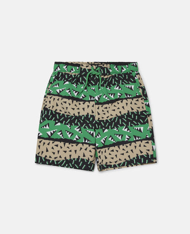 Boys Swim Shorts with Print 