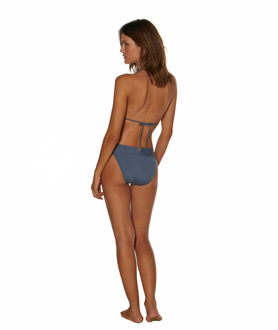Load image into Gallery viewer, Solid Bia Tube Bikini Full Grey - Bikini Bottom
