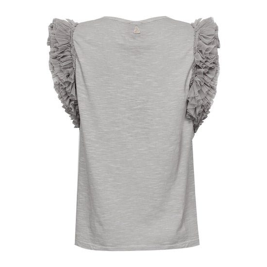 Ibiza Tule T-Shirt Silver Grey