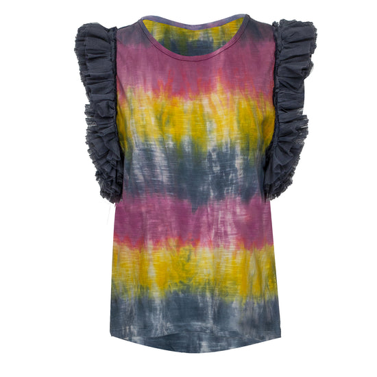 Ibiza Tule T-Shirt Tie Dye Rhapsody