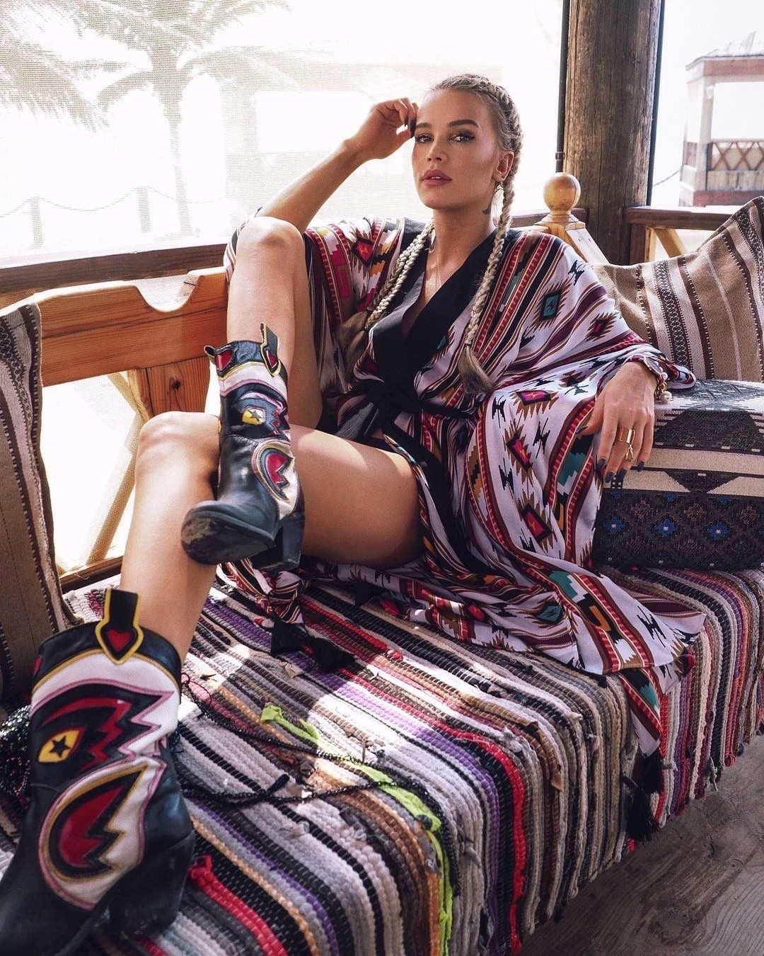 Bohemian Aztec Tunic