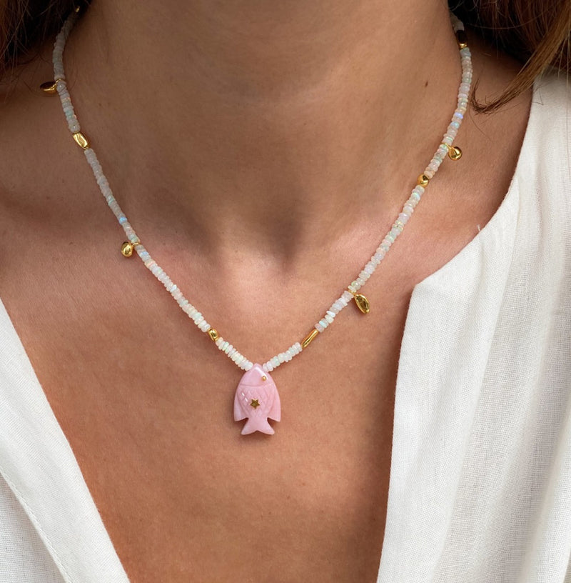 Emma Blush Necklace