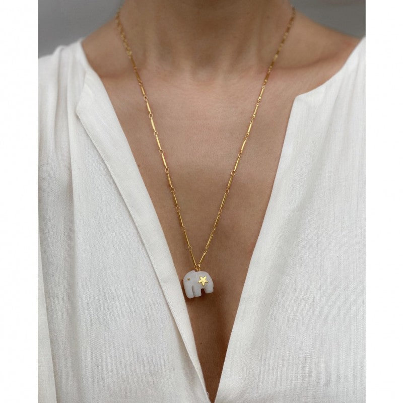 Hathi Gold Necklace
