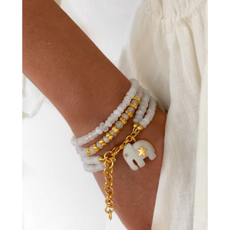 Hathi Grace White Bracelet