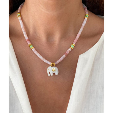Hathi Pink Necklace - Necklace