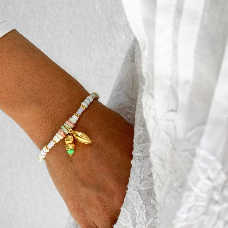 Lola Bracelet White