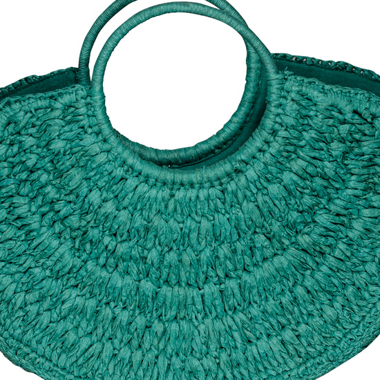 Wood Hand Bag Green
