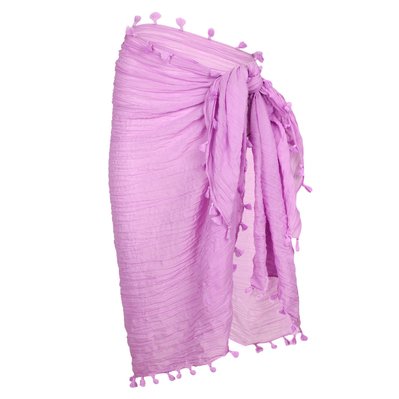 Beach Edit Cotton Gauze Sarong Wild Rose