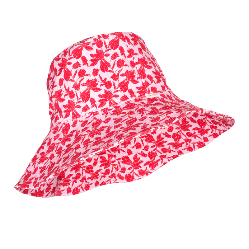 Fleur De Bloom Bucket Hat Chilli
