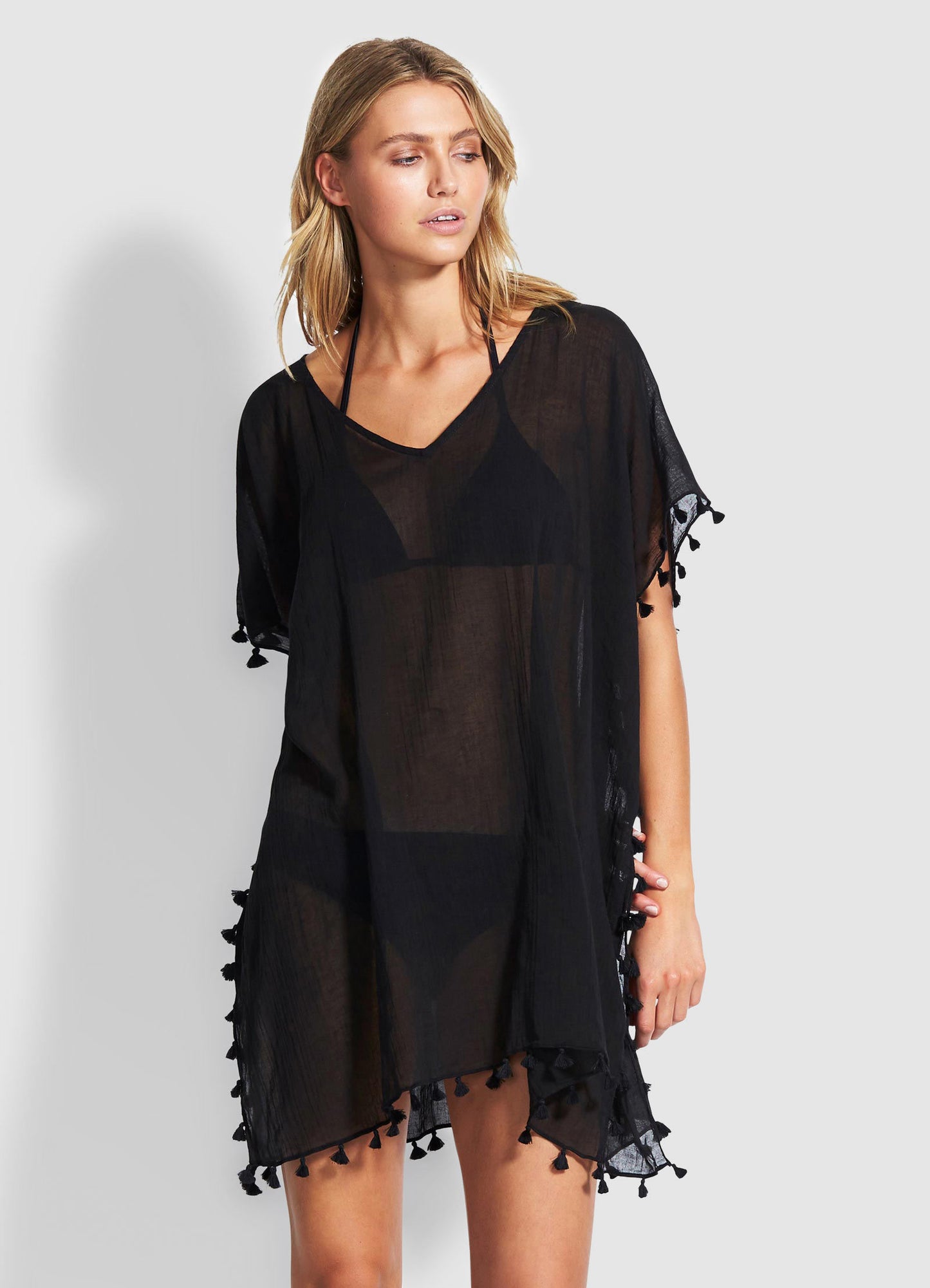 Amnesia Kaftan Black