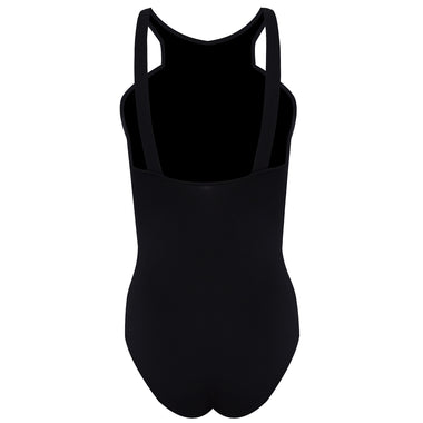 Black Active High Neck Maillot - One Piece