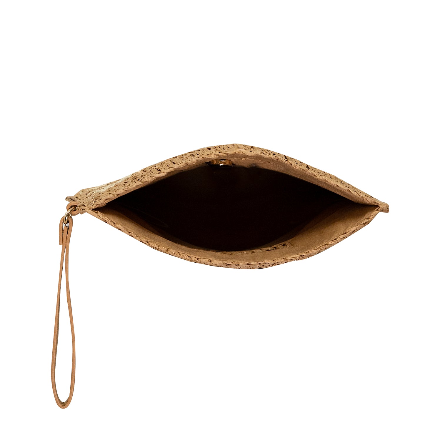 Load image into Gallery viewer, Carried Away Stripe Clutch Natural - Pouch
