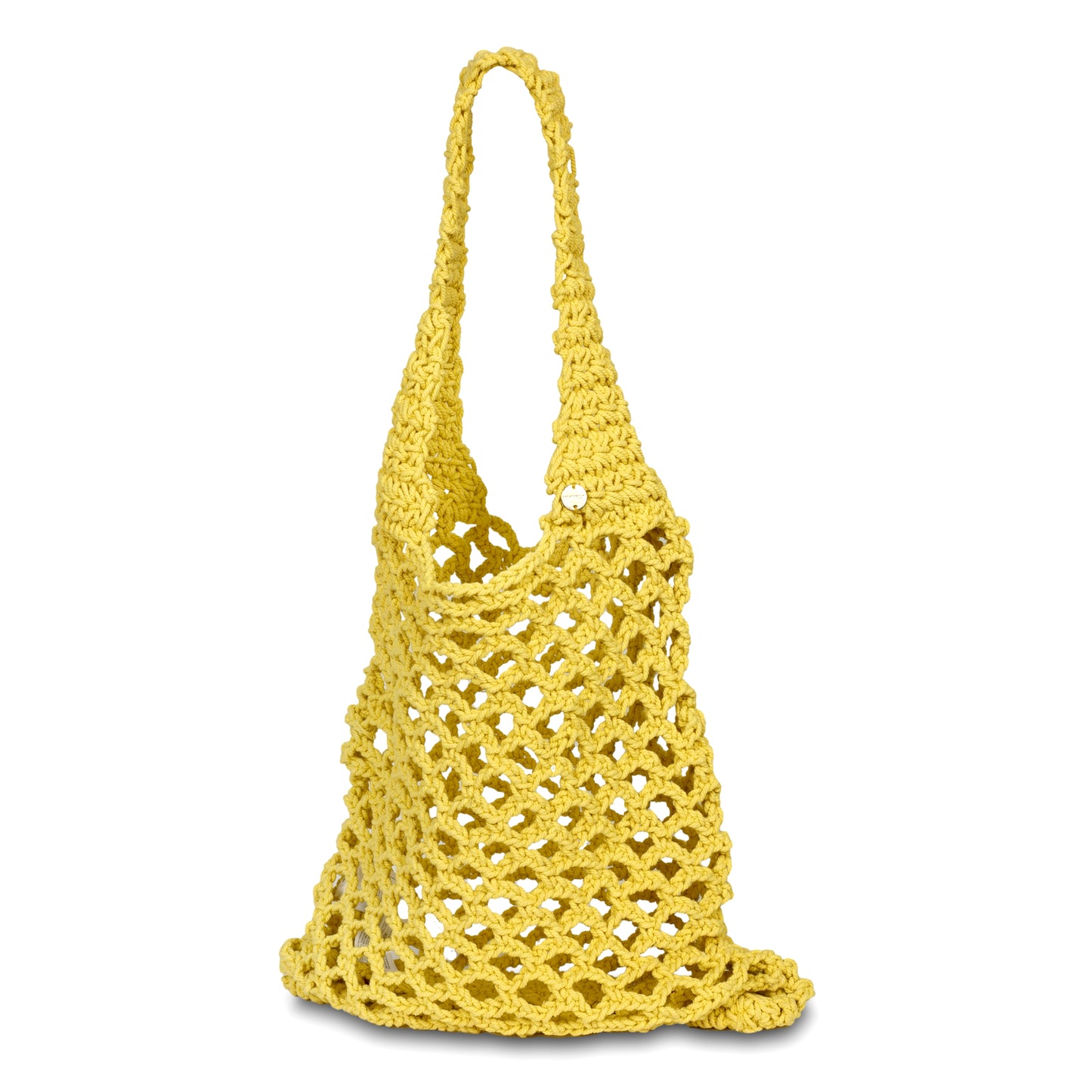 Carried Away Plaited Rope Tote Celery