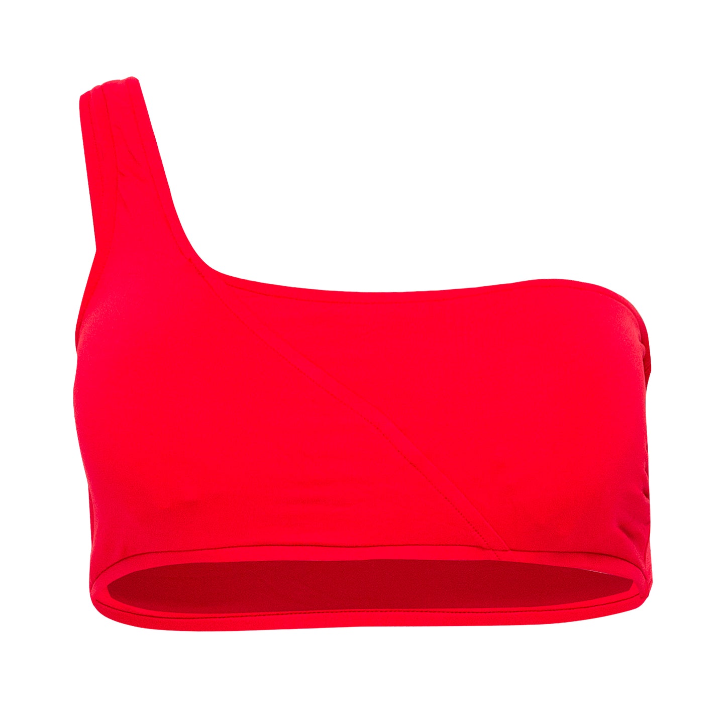 Load image into Gallery viewer, Chilli One Shoulder Top - Bikini Top
