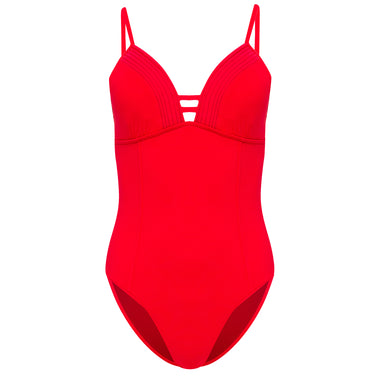 Chilli Quilted Maillot - One Piece