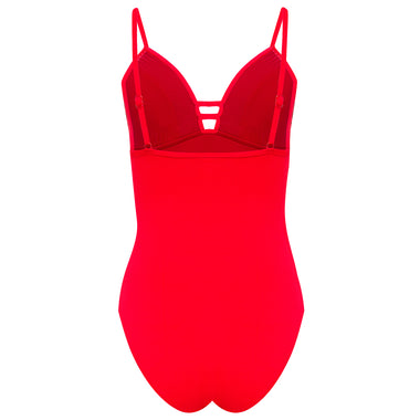 Chilli Quilted Maillot - One Piece