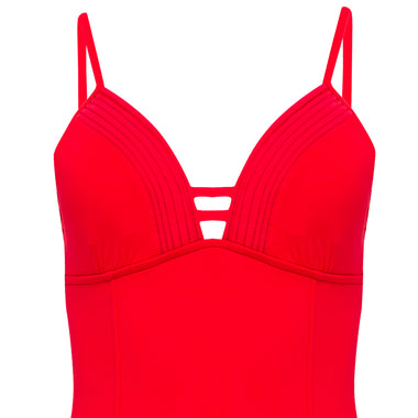 Chilli Quilted Maillot - One Piece
