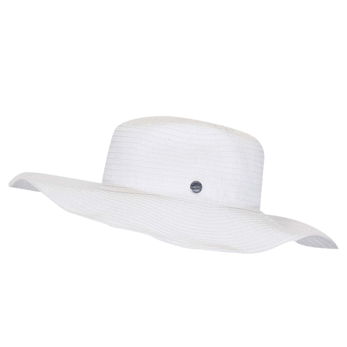 Load image into Gallery viewer, Shady Lady Lizzy Hat White - Hat
