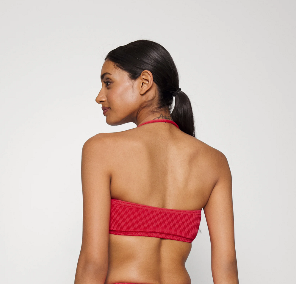 Sea Dive Tube Top Bandeau Chilli Red