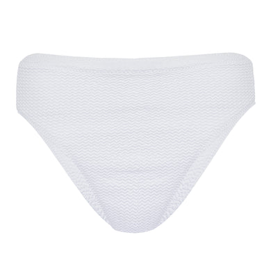 Sea Dive High Rise Pant White - Bikini Bottom