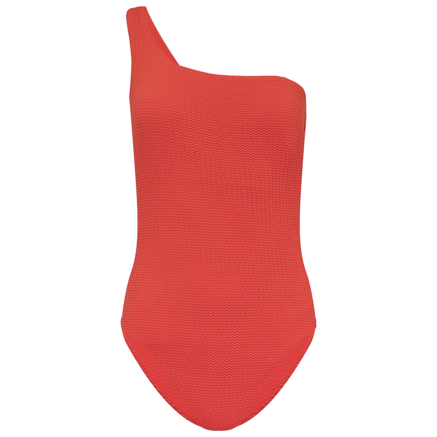 Sea Dive One Shoulder One Piece Fiesta Coral