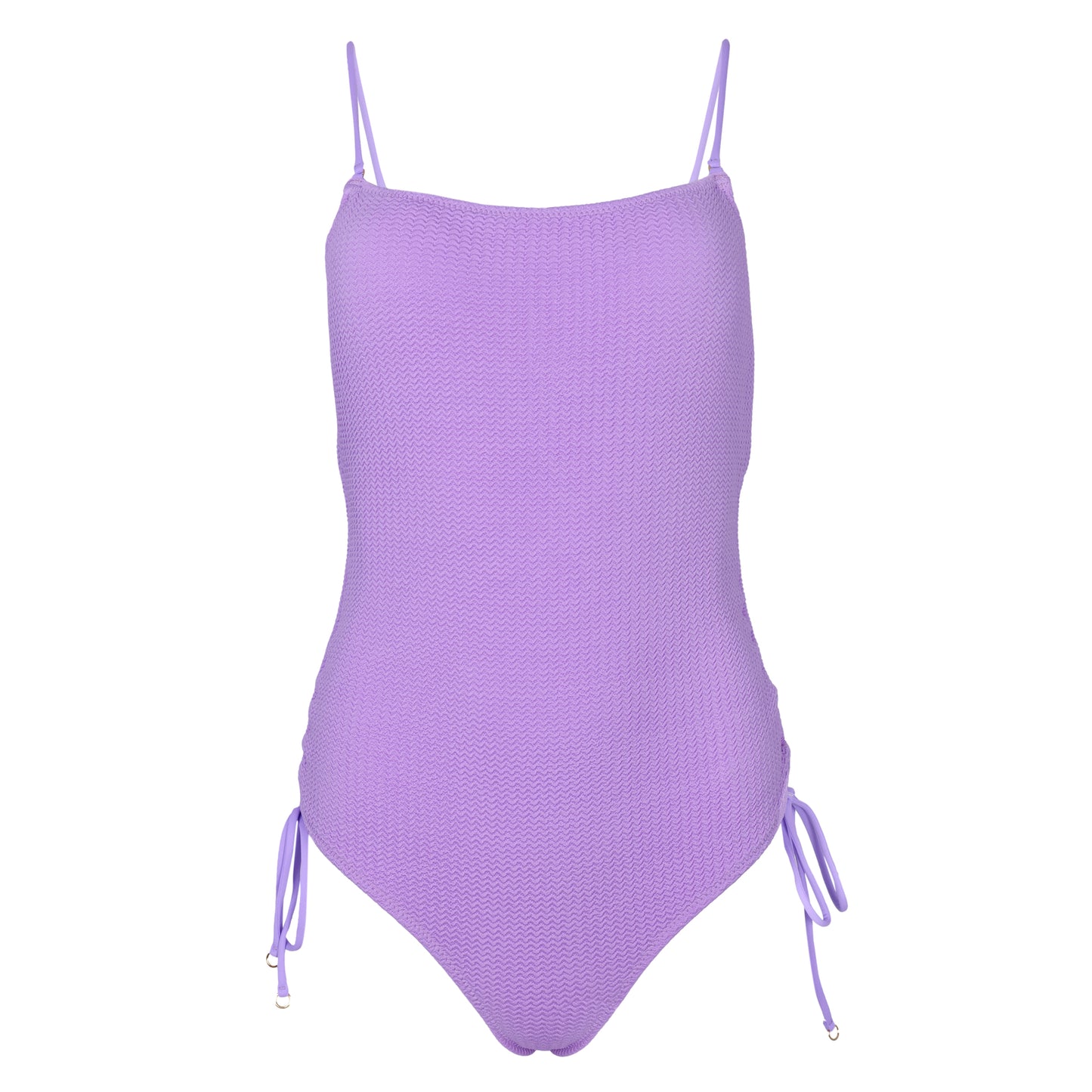 Load image into Gallery viewer, Sea Dive Scoop Neck Drawstring Side One Piece Wild Rose - One Piece

