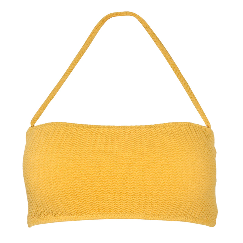 Sea Dive Tube Bandeau Top Tuscan Sunset