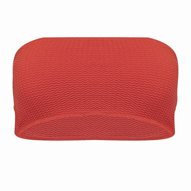 Sea Dive Tube Top Bandeau Fiesta Coral - Bikini Top
