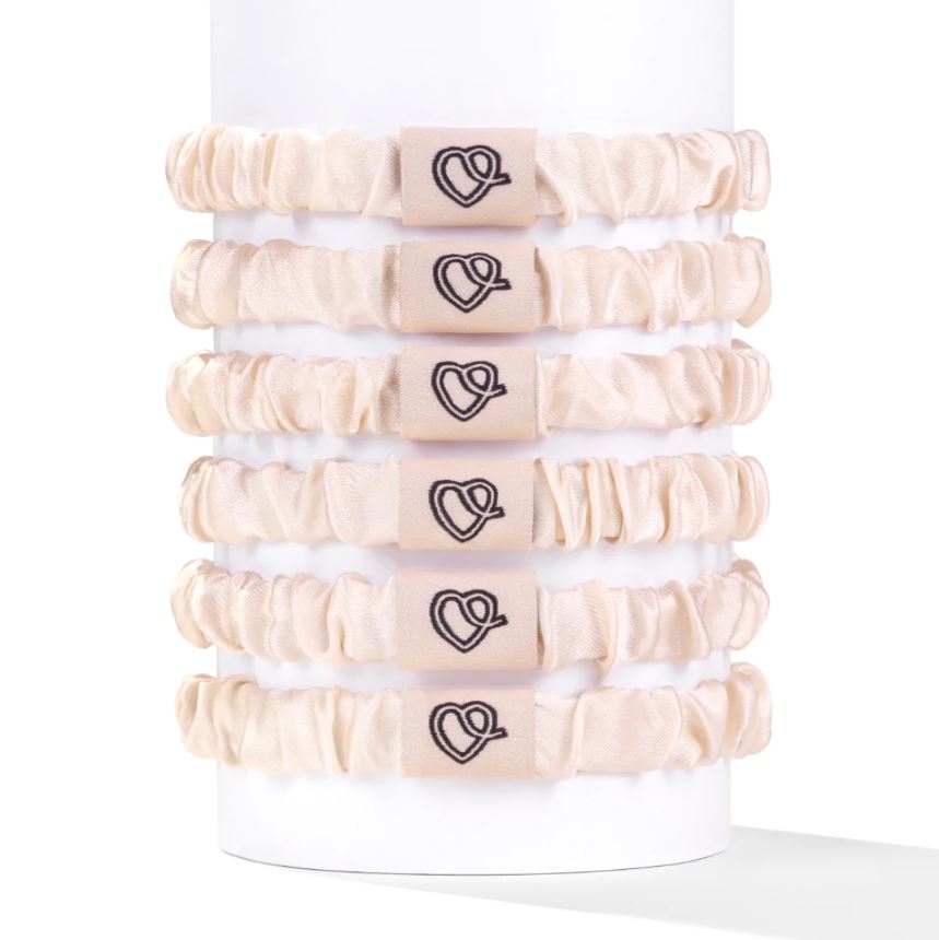 Load image into Gallery viewer, Hair Ties Cream Coco - Hair Accessories
