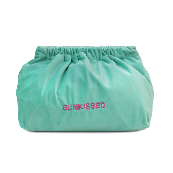 Velvet Clutch Bag Sunkissed