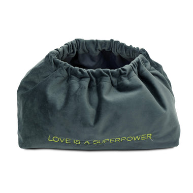 Velvet Clutch Love Is A Superpower - Pouch